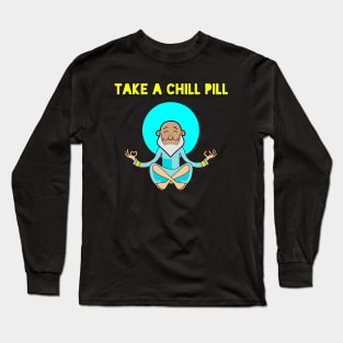 Guru's Chill pill Long Sleeve T-Shirt